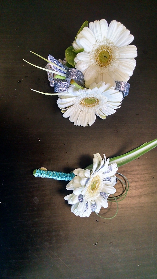 Silver Gerberas